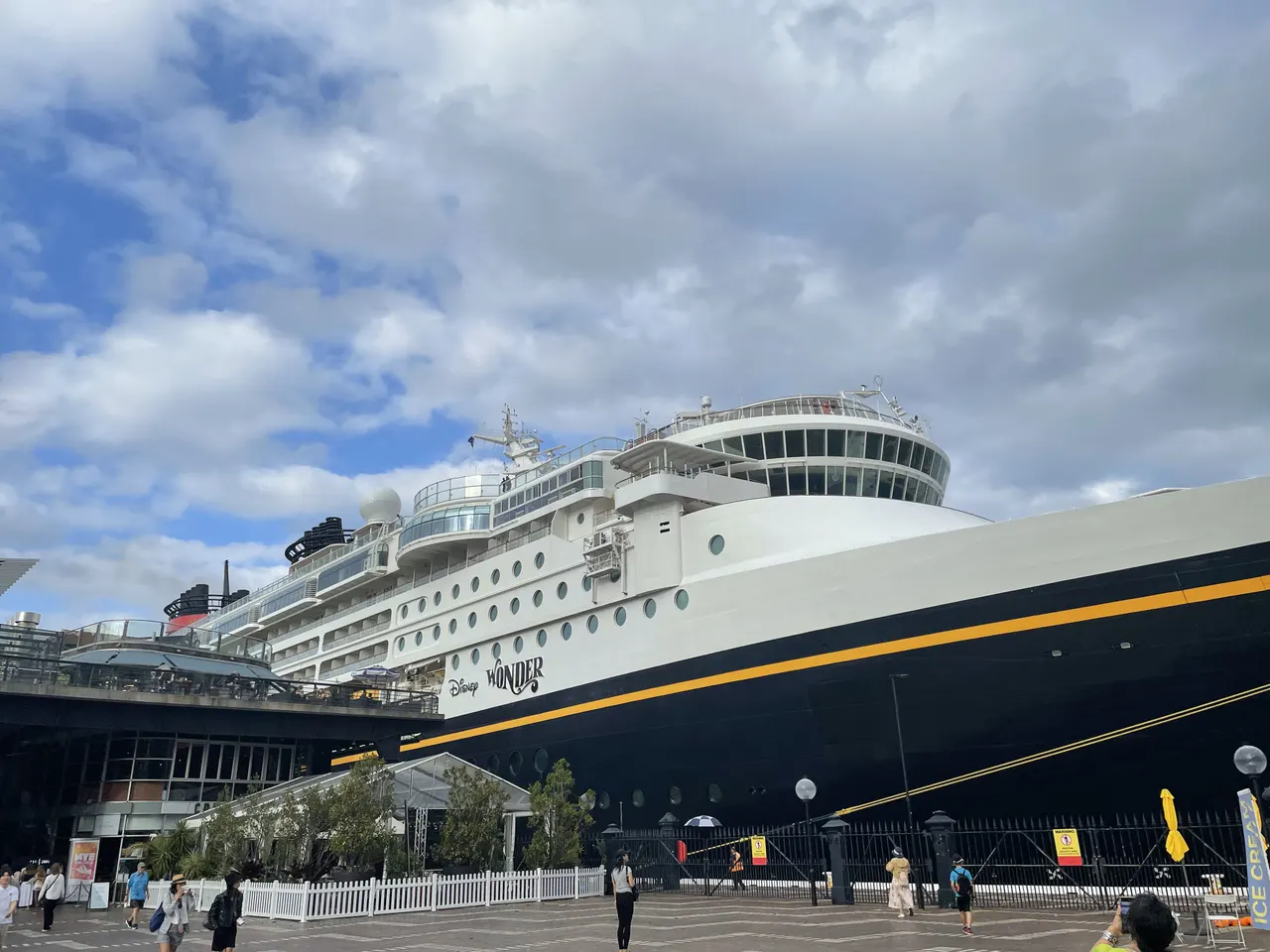 Disney Wonder cruise ship
