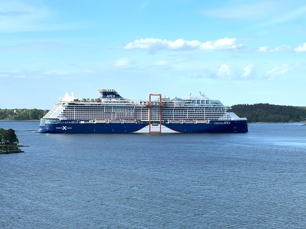 Celebrity Apex cruise ship